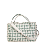 Mala GG | Losango Verde Escuro E Verde Menta