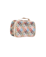Necessaire Com Divisória | Floral Losanguinhos
