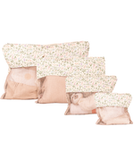 Saquinho Com Visor De Telinha | Floral Lavanda
