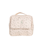 Necessaire 2 Zíperes | Folhagem Verde Menta