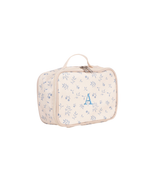 Necessaire Com Divisória | Folhagem Azul