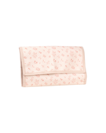 Trocador De Bebê + Bolsos | Folhagem Rose