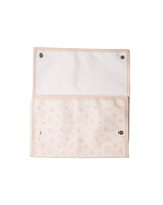 Trocador De Bebê + Bolsos | Folhagem Rose