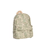 Mochila Kids + Estojo | Floral Indiana Verde Menta
