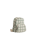 Mochila Petit | Xadrez Verde Menta