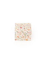 Porta Jóias P | Coleção 10 Anos | Floral Cru + Xadrez Rose