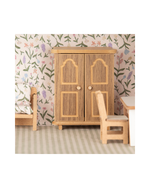 Casinha De Boneca | Collab Little Saw - Floral Lavanda + Xadrez Verde Menta