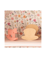 Casinha De Boneca | Collab Little Saw - Floral Cru + Listrado Rose