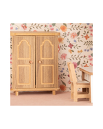 Casinha De Boneca | Collab Little Saw - Floral Cru + Listrado Rose
