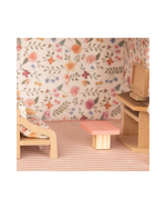 Casinha De Boneca | Collab Little Saw - Floral Cru + Listrado Rose
