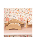 Casinha De Boneca | Collab Little Saw - Floral Cru + Listrado Rose
