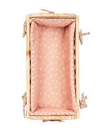 Bercinho De Bebê De Boneca | Collab Little Saw - Margarida Rose + Listrado Rose