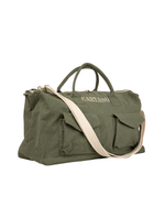 Mala Com Bolsos Com Bordado CAETANO | Verde Escuro