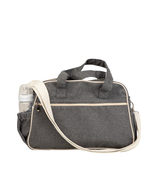 Bolsa Baby Dupla | Cinza Chumbo