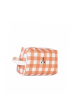 Necessaire Pequena | Xadrez Terracota
