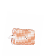 Necessaire Pequena | Xadrez Terracota