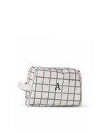 Necessaire Pequena | Vichy Verde Escuro