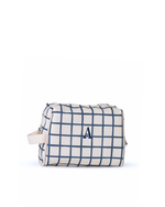 Necessaire Pequena | Vichy Azul Marinho