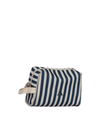 Necessaire Pequena | Listrado Azul Marinho