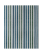 Necessaire Pequena | Listrado 3 Cores Azul E Verde