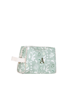 Necessaire Pequena | Floral Indiana Verde Menta