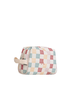Necessaire Pequena | Collab Tom - Quadriculado Colorido