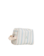 Necessaire Pequena | Collab Tom - Listra Com Bolinhas Azul E Verde