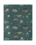 Necessaire Pequena | Carros Verde
