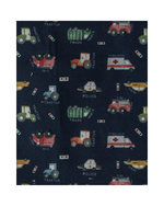 Necessaire Pequena | Carros Azul Marinho