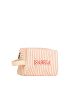 Necessaire Pequena Com Bordado ISABELA | Listrado Rose