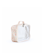 Organizador De Mala | Floral Vichy Botânico + Listrado Rose