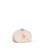 Necessaire Remédios | Floral Vichy Botânico + Listrado Rose