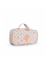 Necessaire Remédios | Floral Vichy Botânico + Listrado Rose