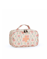 Necessaire Remédios | Floral Losango Botânico + Listrado Rose