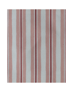 Kit Necessaire Maletinha | Listrado 2 Cores Rose E Vermelho + Listrado Vermelho