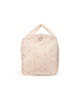 Mala Básica | Floral Vichy Botânico + Listrado Rose