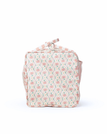 Mala Básica | Floral Losango Botânico + Listrado Rose