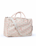 Mala Básica | Floral Losango Botânico + Listrado Rose