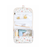 Necessaire Cabide | Florzinhas Botânicas + Listrado Azul Claro