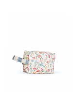 Necessaire Petit | Floral Botânico + Listrado Azul Claro