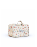 Necessaire Maquiagem Dupla | Florzinhas Botânicas + Listrado Azul Claro