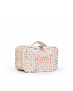 Necessaire Maquiagem Dupla | Floral Vichy Botânico + Listrado Rose
