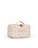 Necessaire Maquiagem Dupla | Floral Losango Botânico + Listrado Rose