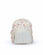 Mochila Petit | Florzinhas Botânicas + Listrado Azul Claro