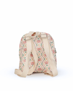 Mochila Petit | Floral Losango Botânico + Listrado Rose