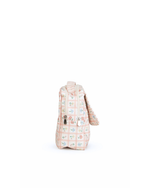 Necessaire 2 Zíperes | Floral Vichy Botânico + Listrado Rose