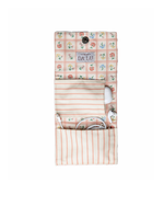 Porta Carregador | Floral Vichy Botânico + Listrado Rose