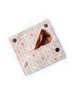 Porta Óculos Envelope | Floral Vichy Botânico