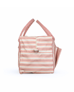 Mala GG | Listrado 2 Cores Rose E Vermelho + Listrado Vermelho