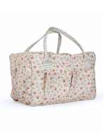 Mala GG | Florzinhas Botânicas + Listrado Azul Claro
